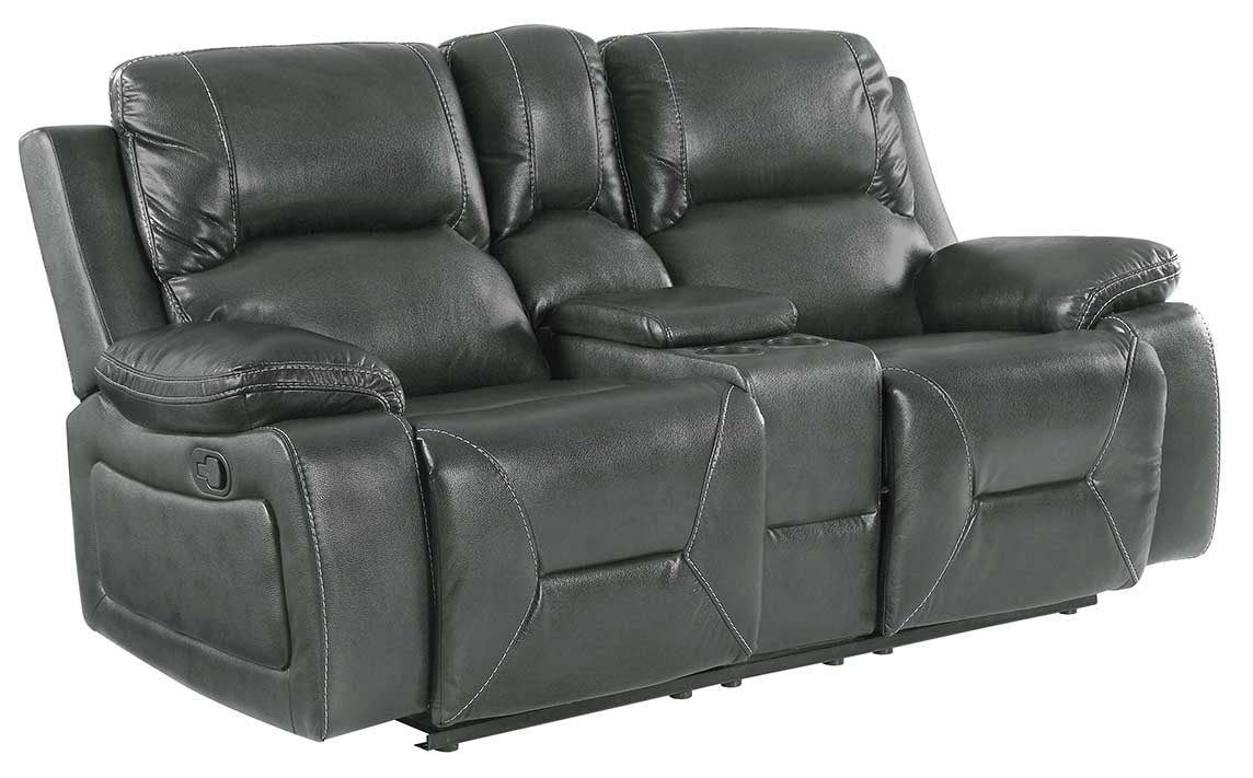 Barnett Reclining Loveseat – Gray Edition