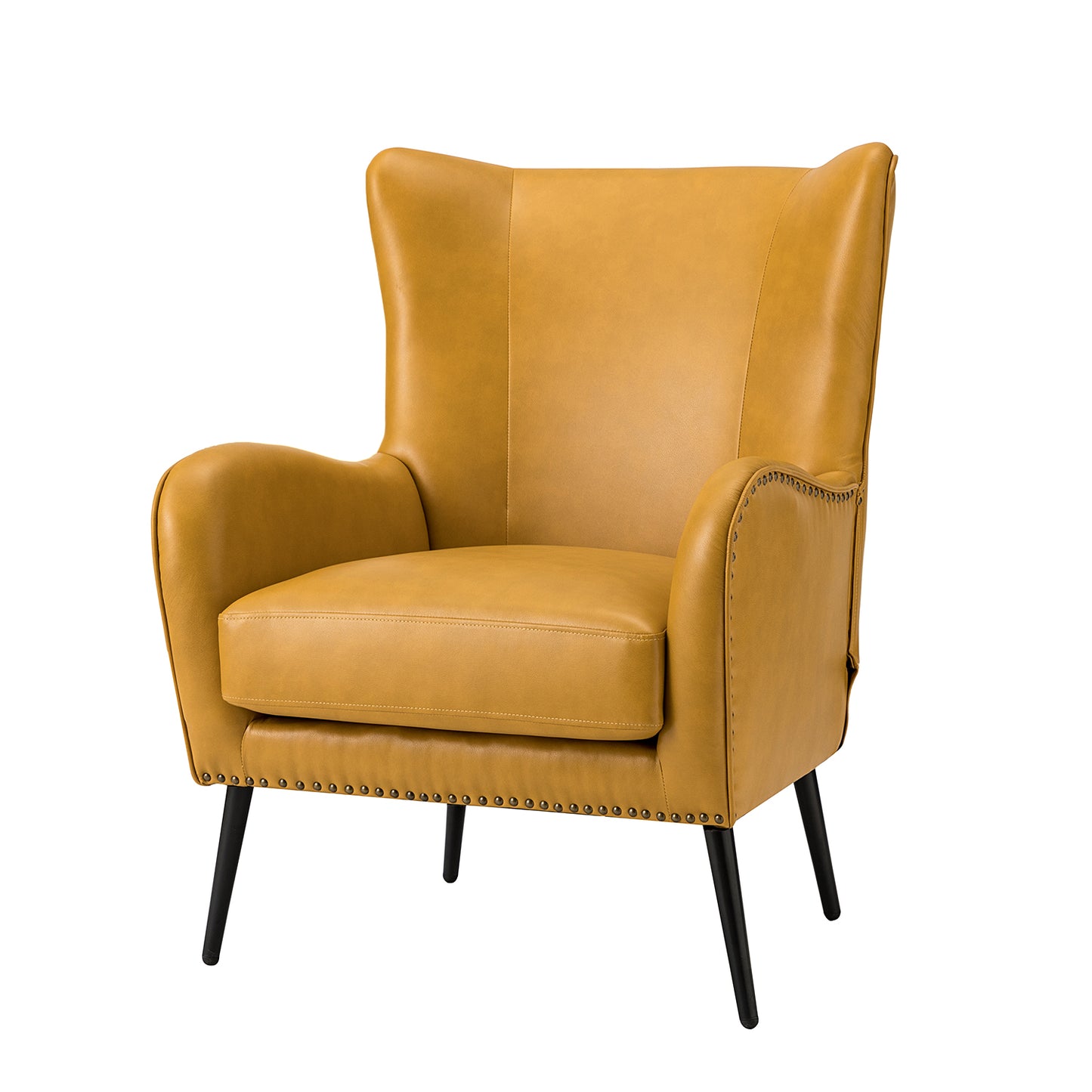 Meleagrides Armchair – Mustard Vintage Accent Chair