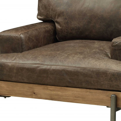 Comstock Chair and a Half - Chocolate