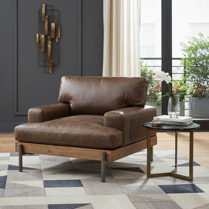 Comstock Chair and a Half - Chocolate