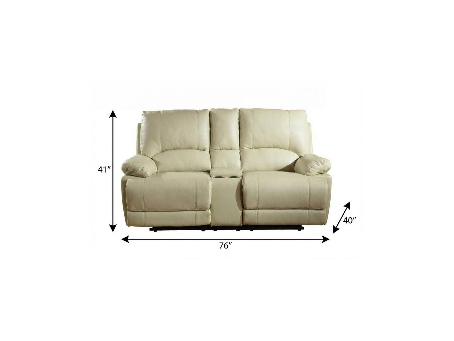 Barnett Reclining Loveseat – Beige Edition