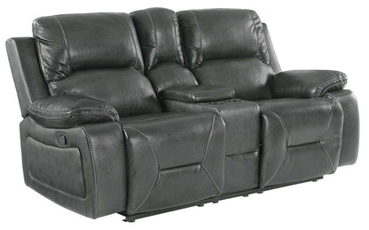 Barnett Reclining Loveseat – Gray Edition