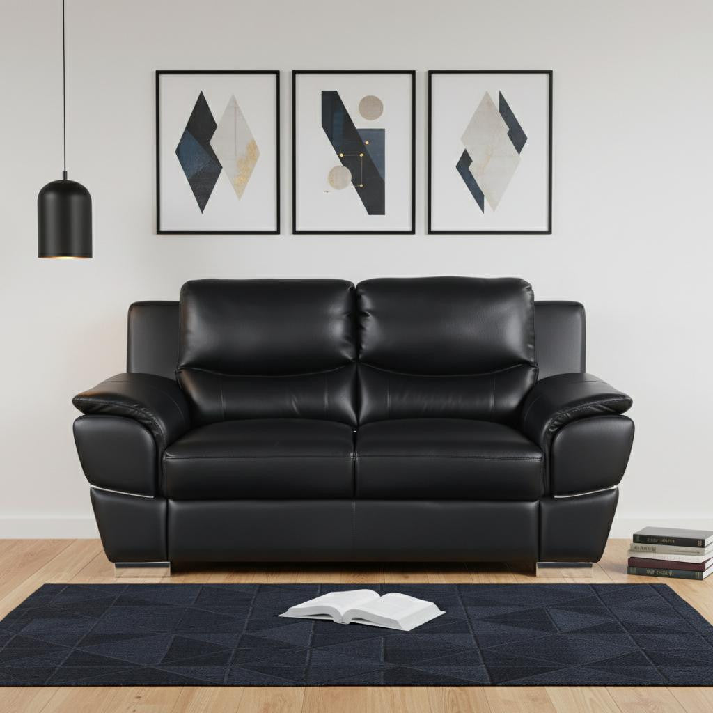 Hamilton Loveseat – Black