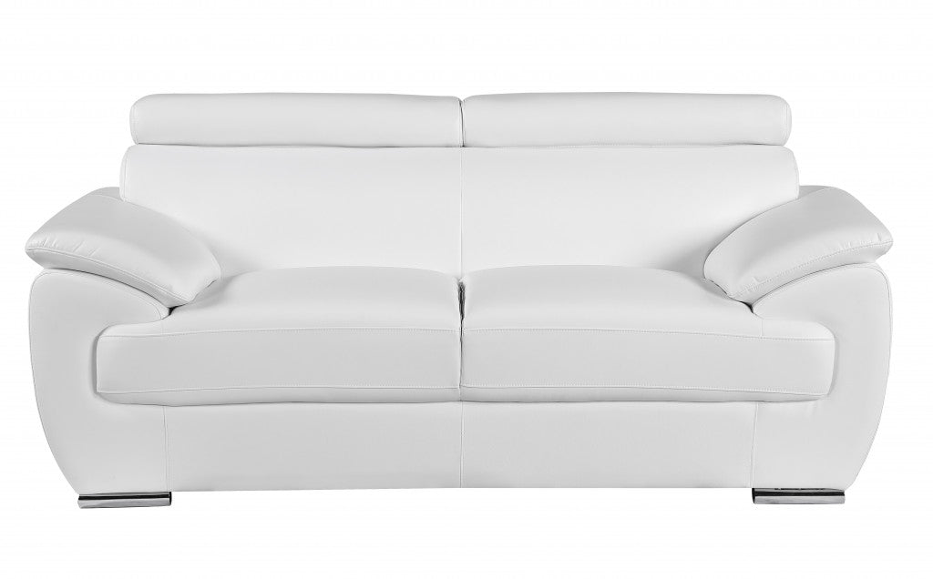 Sterling Loveseat – White