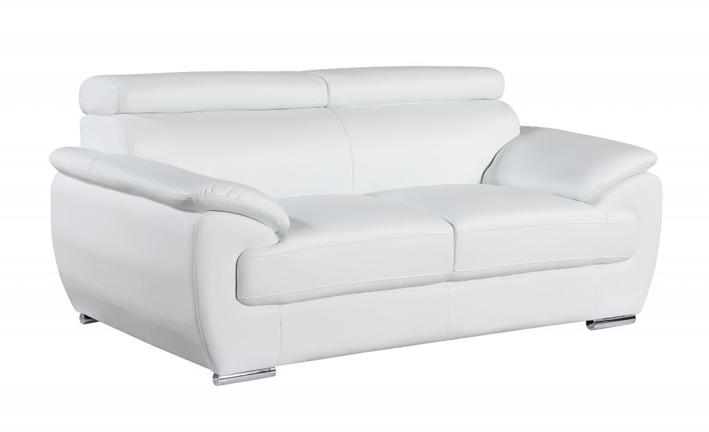 Sterling Loveseat – White