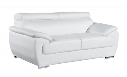 Sterling Loveseat – White