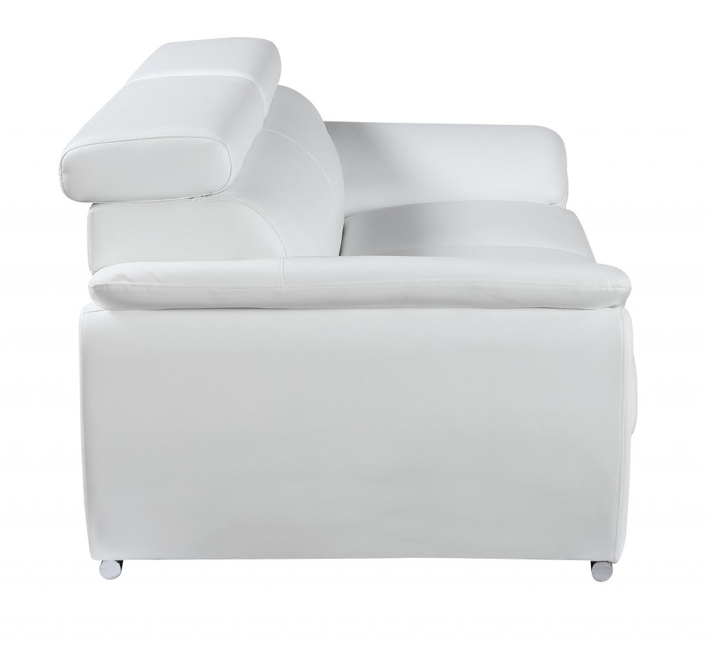 Sterling Loveseat – White