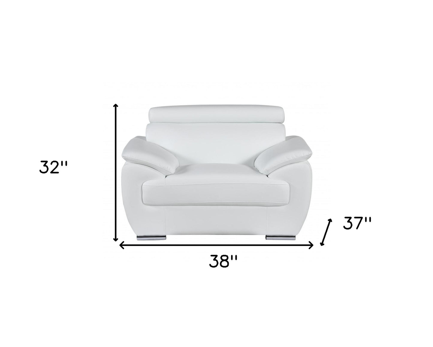 Sterling Chair and a Half – White
