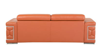 Monaco Leather Sofa – Camel