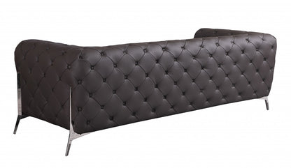 Savona Sofa – Brown Italian Leather