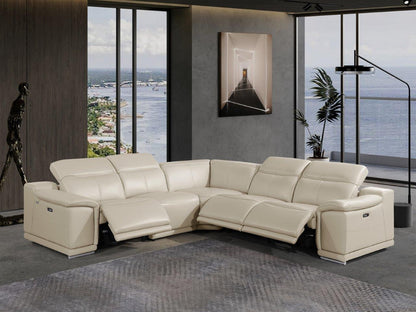 Atlas Power Reclining Sectional – Beige