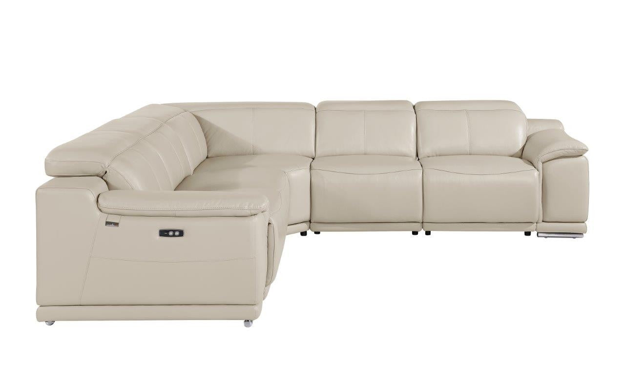 Atlas Power Reclining Sectional – Beige