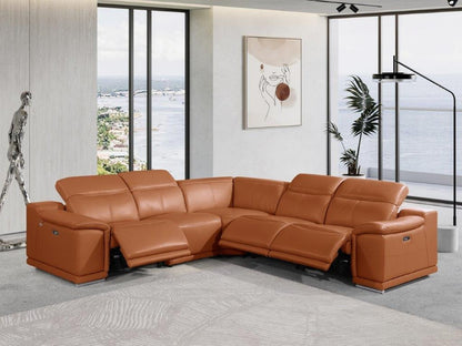 Atlas Power Reclining Sectional – Camel