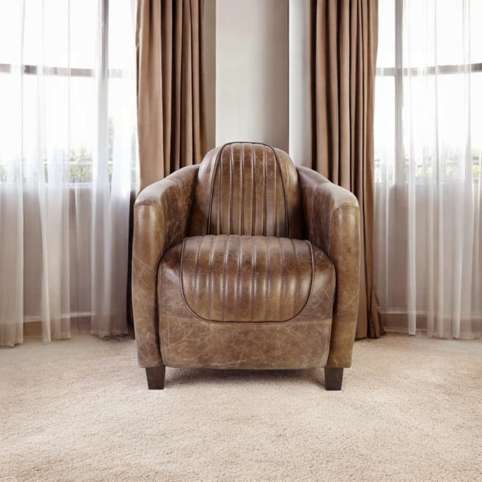 Brancaster Chair - Retro Brown