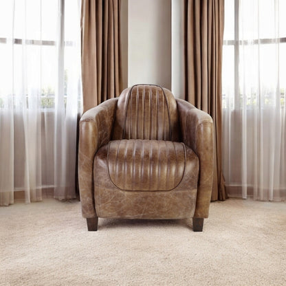 Brancaster Chair - Retro Brown
