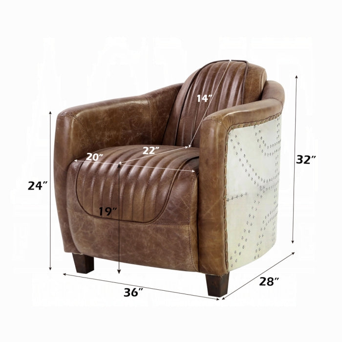 Brancaster Chair - Retro Brown