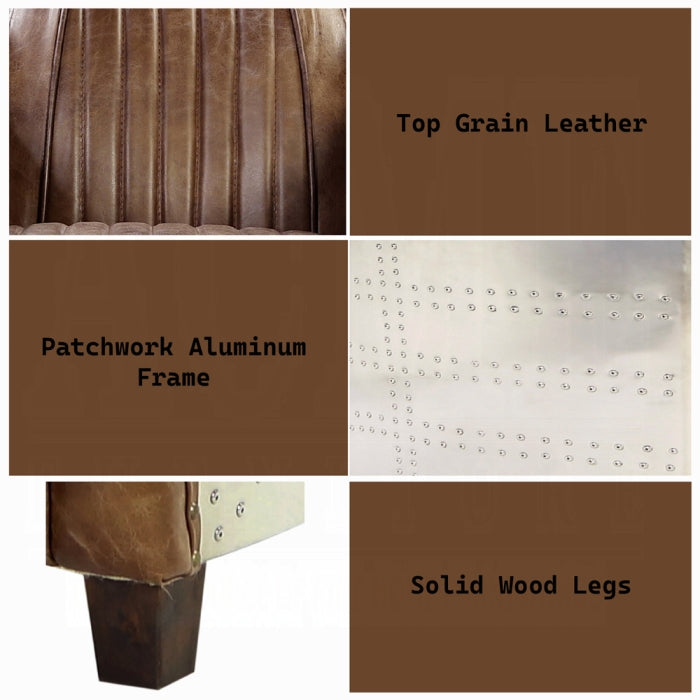 Brancaster Chair - Retro Brown