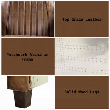 Brancaster Chair - Retro Brown