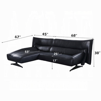 Maeko Sectional Sofa - Dark Gray
