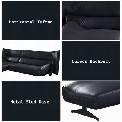 Maeko Sectional Sofa - Dark Gray