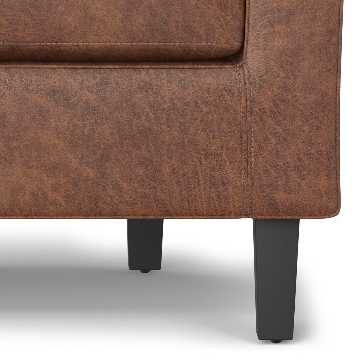The Dalton – Brown Leather Arm Chair