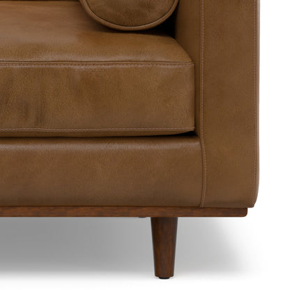 The Brookhaven – Brown Leather Arm Chair