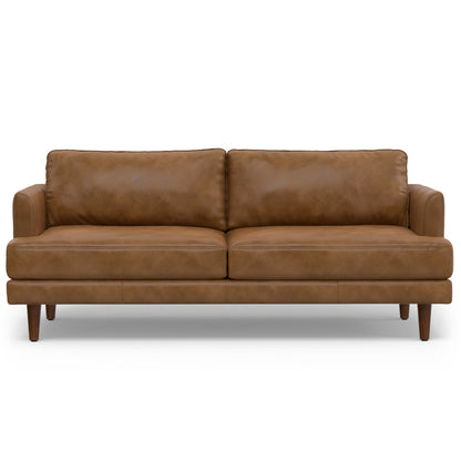 Lennox Leather Sofa – Brown
