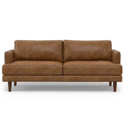 Lennox Leather Sofa – Brown
