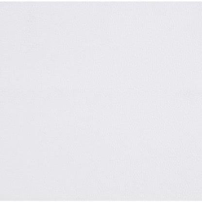 The Valerio – White Italian Leather Right Arm Facing Sectional