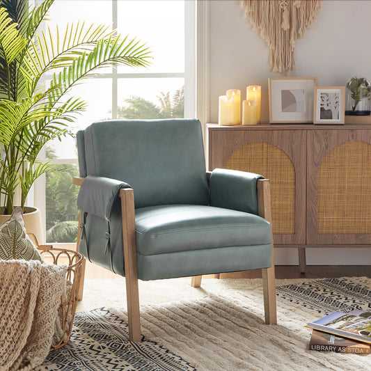 Kirsten Armchair – Sage Farmhouse Accent Chair