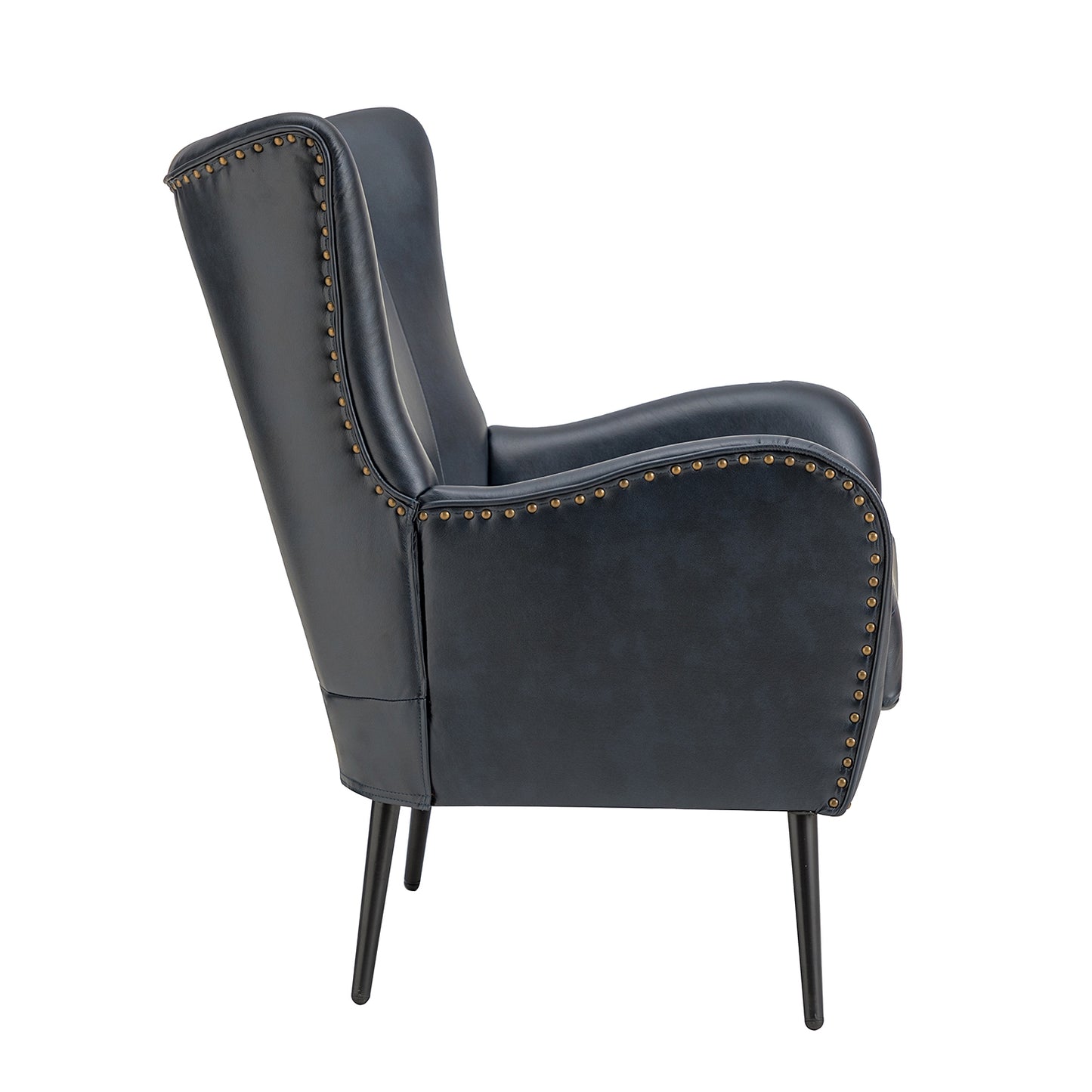 Meleagrides Armchair – Navy Vintage Accent Chair