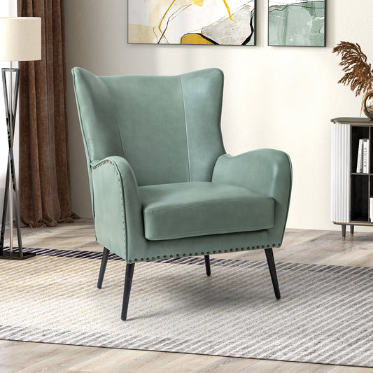 Meleagrides Armchair – Sage Vintage Accent Chair