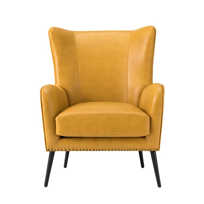 Meleagrides Armchair – Mustard Vintage Accent Chair