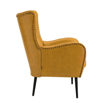 Meleagrides Armchair – Mustard Vintage Accent Chair