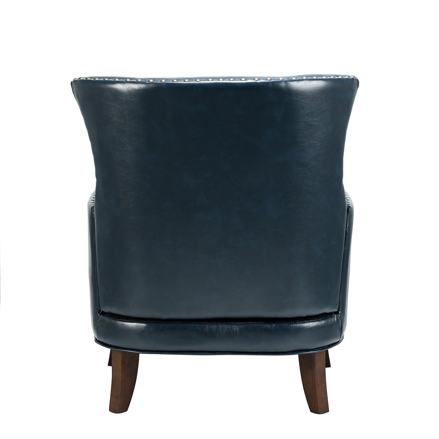 Jorge Armchair – Navy Nailhead Accent Chair