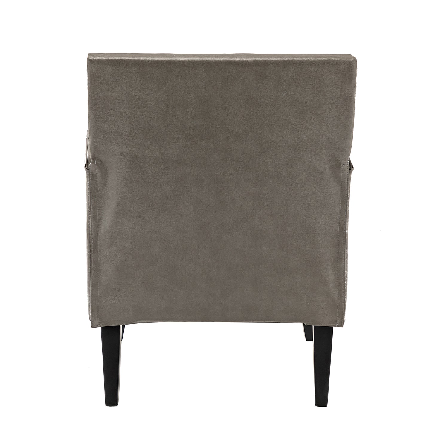 Celadon Armchair – Grey Nailhead Accent Chair