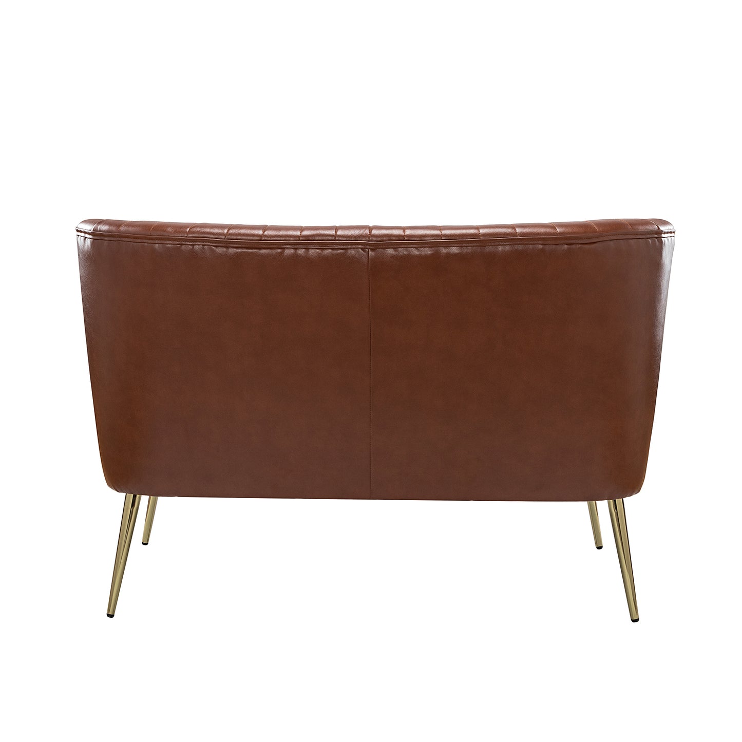 Monica Loveseat – Brown Contemporary Tufted Loveseat