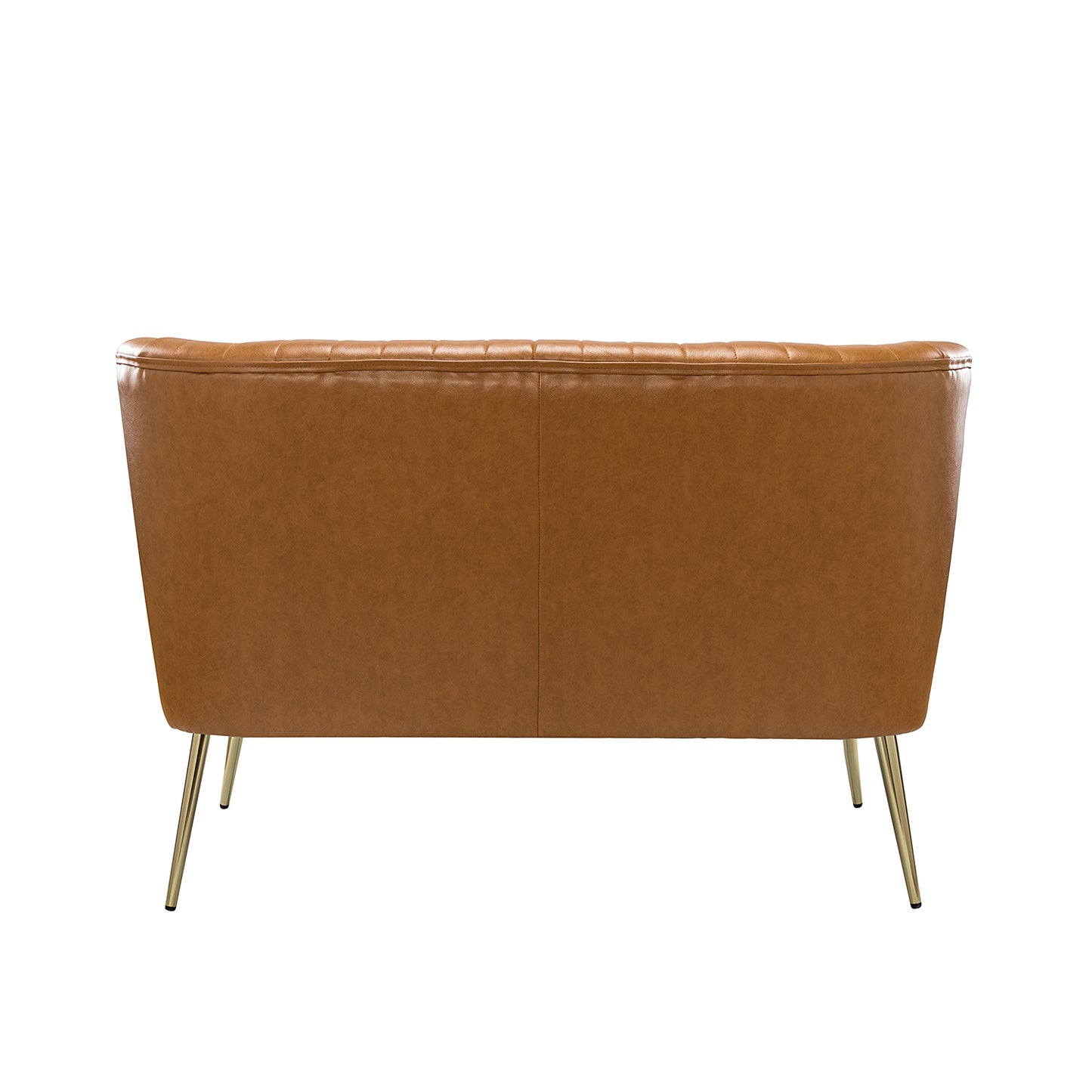 Monica Loveseat – Camel Contemporary Tufted Loveseat