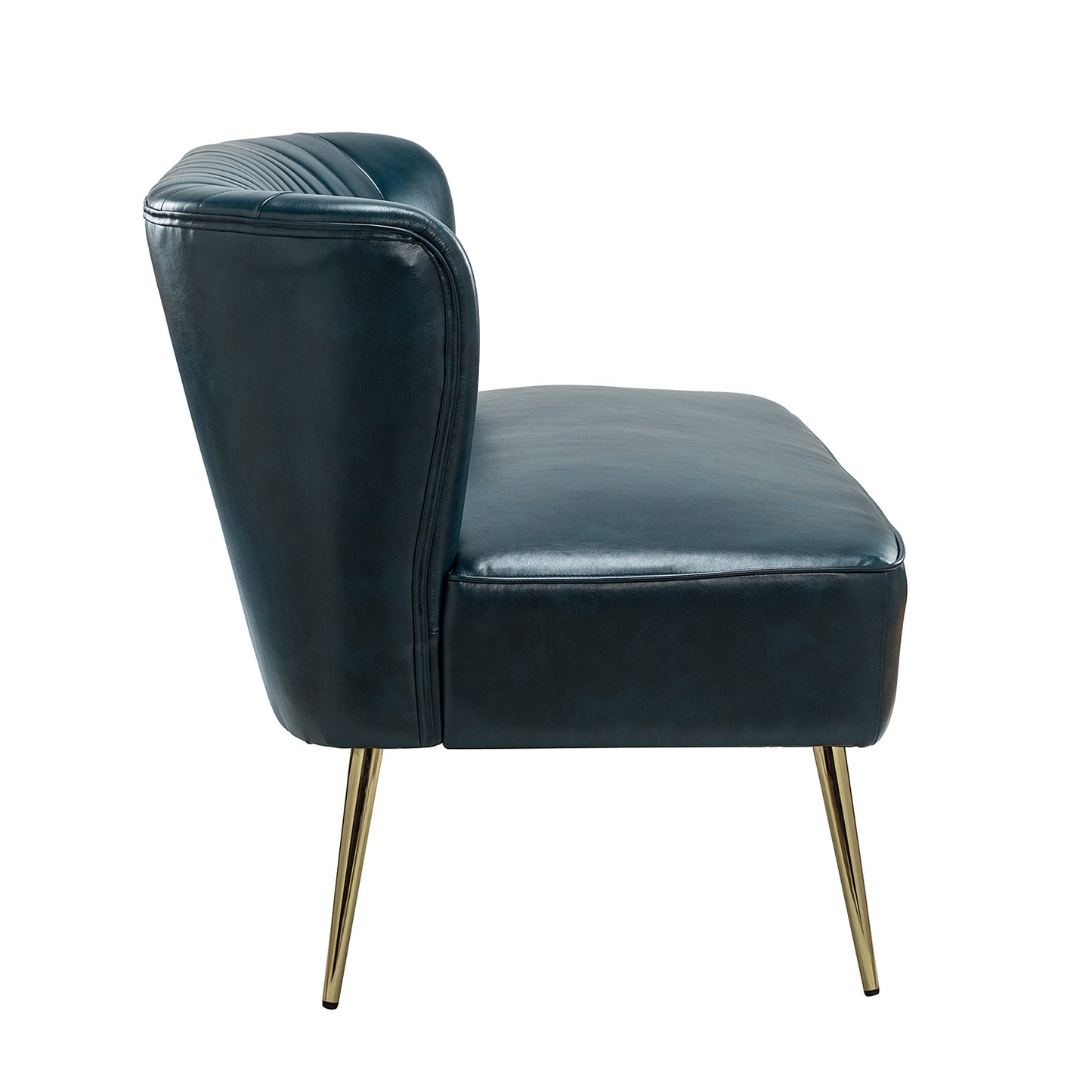 Monica Loveseat – Turquoise Contemporary Tufted Loveseat