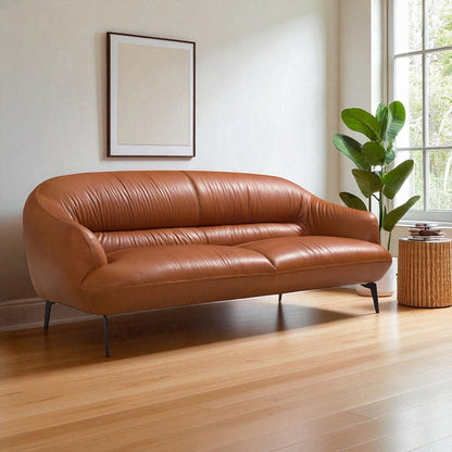 Leonia Sofa - Cognac
