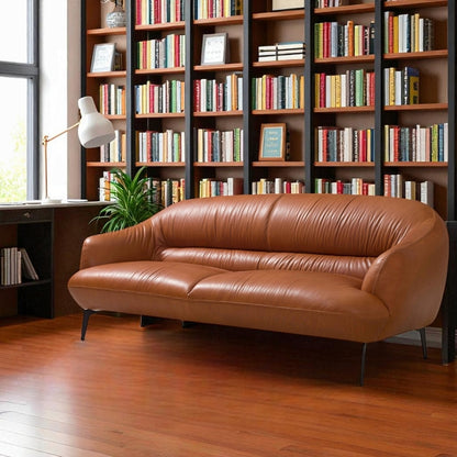Leonia Sofa - Cognac