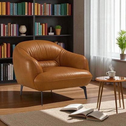 Leonia Chair - Cognac