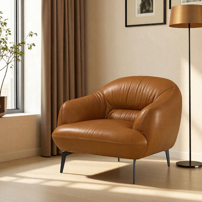 Leonia Chair - Cognac