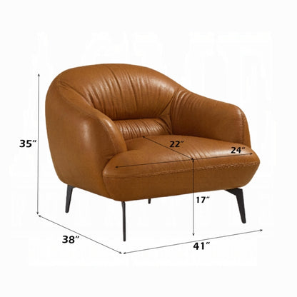 Leonia Chair - Cognac