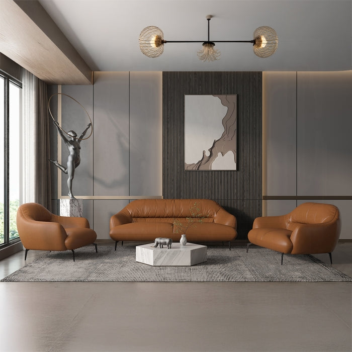 Leonia Chair - Cognac