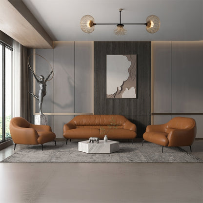 Leonia Chair - Cognac