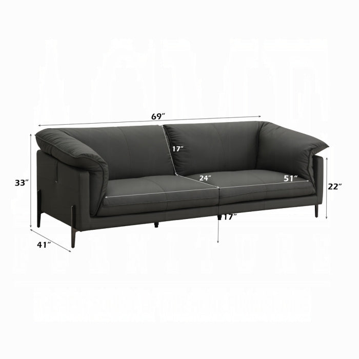 Tadi Loveseat - Black