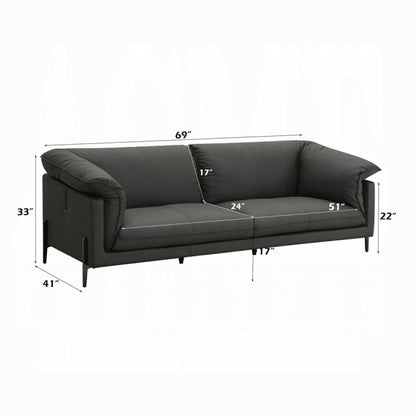 Tadi Loveseat - Black